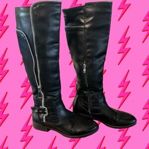 DIBA DOMINIC KNEE HIGH BOOTS-EUC